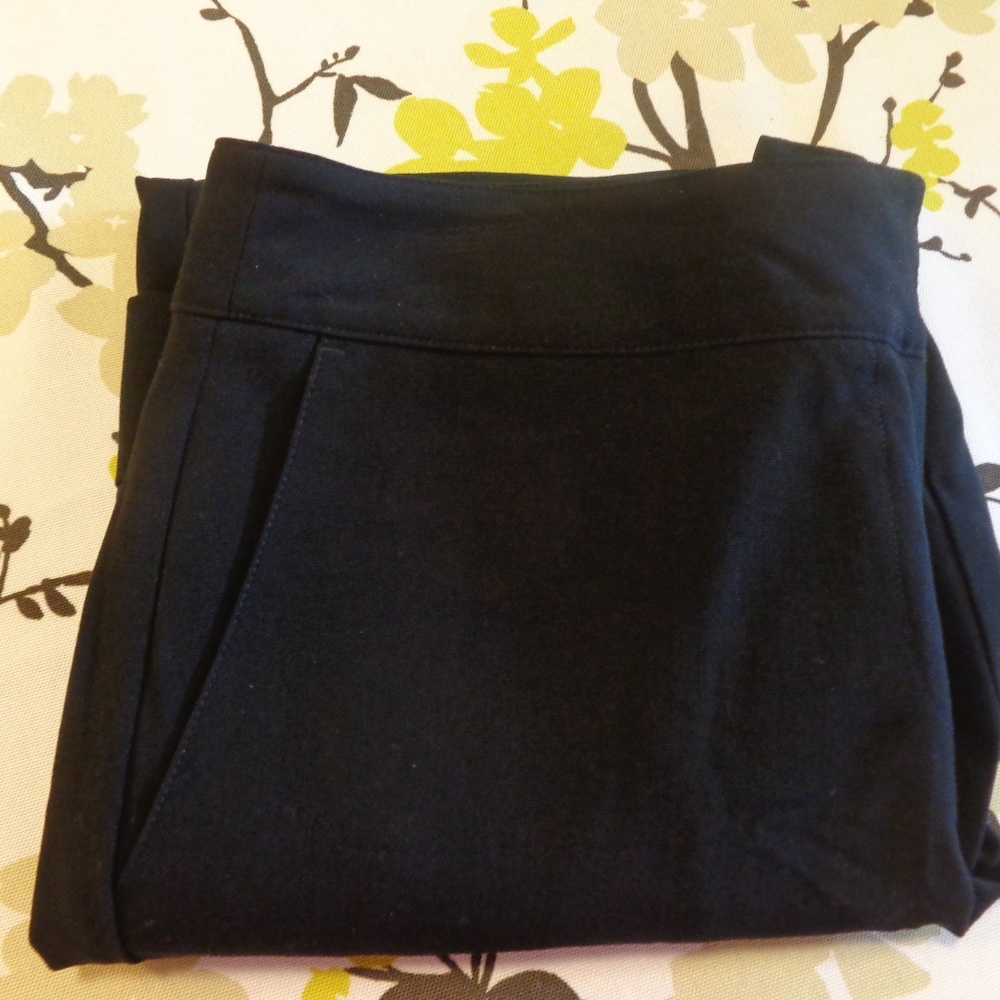 Cami Black Trouser Pants with Cuff